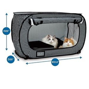 COPY - Necoichi Portable Stress Free Cat Cage